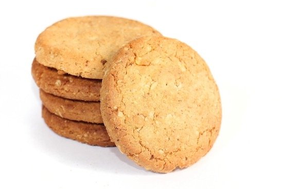 Galletas de harina convencional con amaranto y fresa